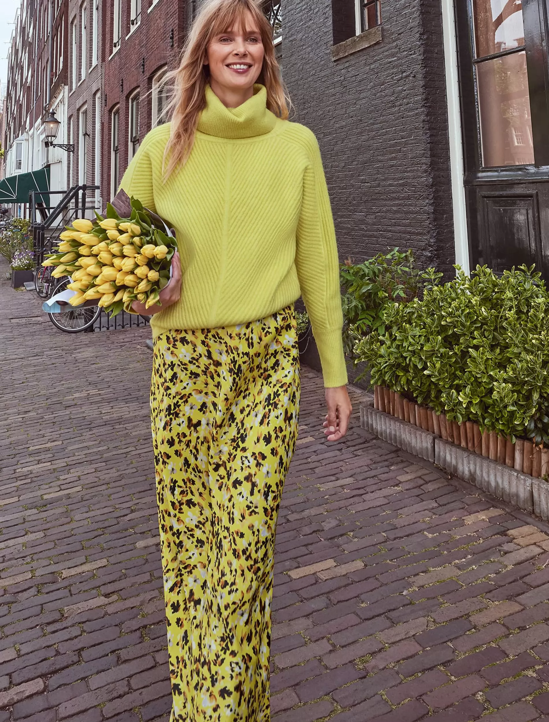 Phase Eight Filippa Cowl Neck Jumper Sherbet Hot